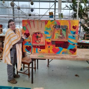 Artempoh artchaisal chosal art avec des chaises 1